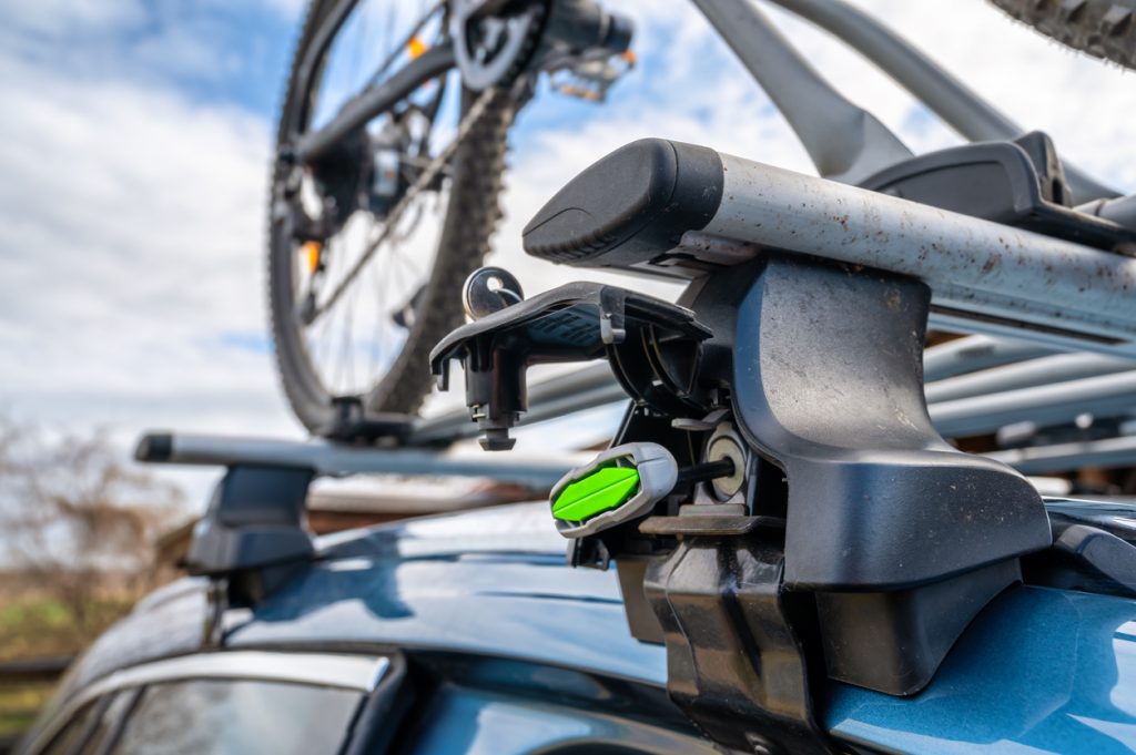 Bike On Car Roof Rails